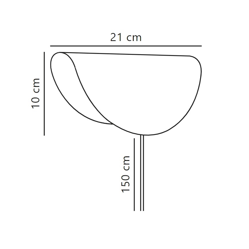 Nordlux - Zidna lampa MODEL 1xE14/25W/230V bež