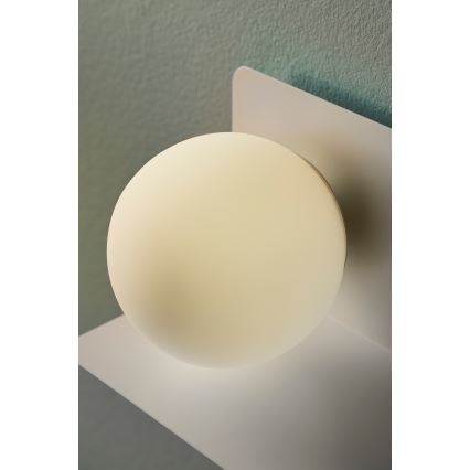 Nordlux - Zidna lampa sa policom LILIBETH 1xE14/25W/230V bela
