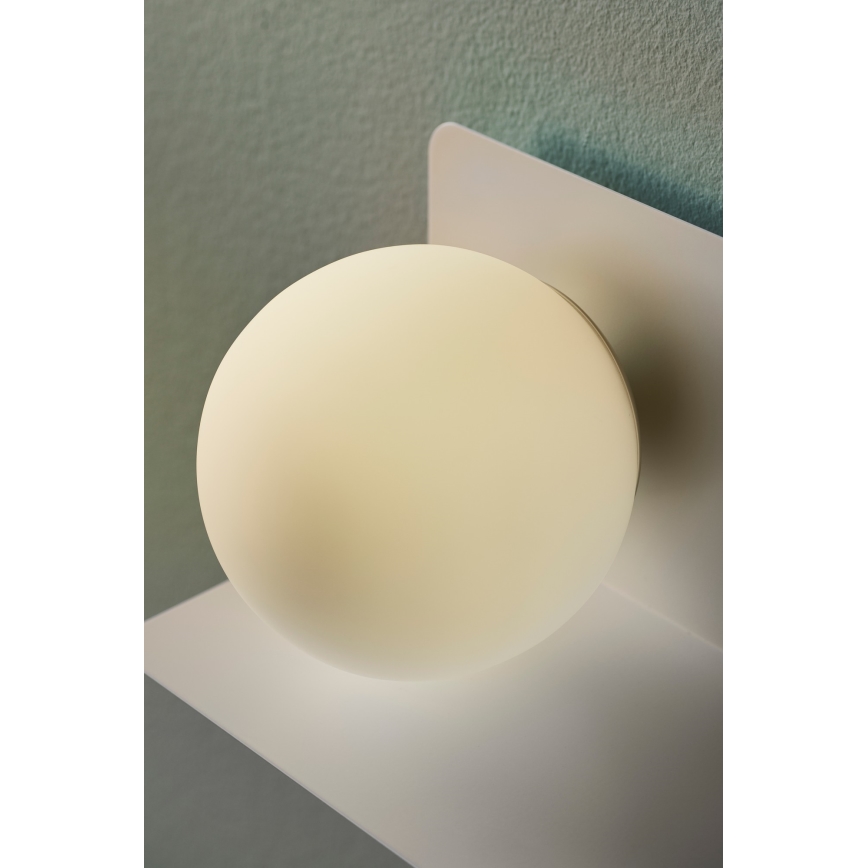 Nordlux - Zidna lampa sa policom LILIBETH 1xE14/25W/230V bela