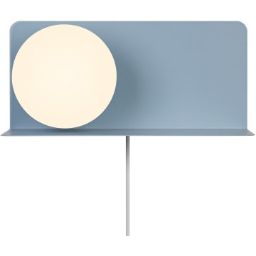 Nordlux - Zidna lampa sa policom LILIBETH 1xE14/25W/230V plava