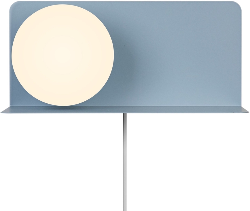 Nordlux - Zidna lampa sa policom LILIBETH 1xE14/25W/230V plava