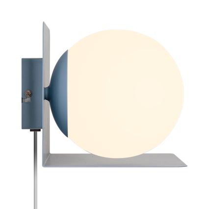 Nordlux - Zidna lampa sa policom LILIBETH 1xE14/25W/230V plava