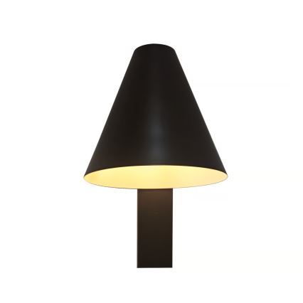 Nordlux - Zidna lampa sa USB WILMER 1xE14/40W/230V crna