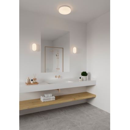 Nordlux - Zidna lampa za kupatilo FOAM 1xE27/55W/230V IP44 bela
