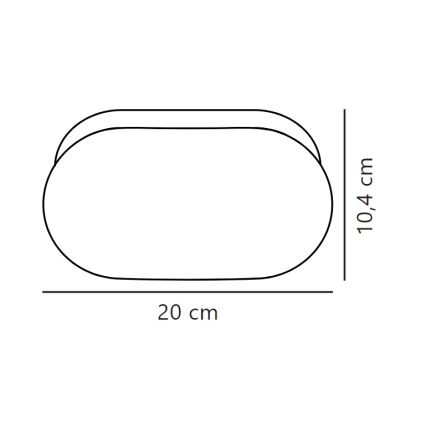 Nordlux - Zidna lampa za kupatilo FOAM 1xE27/55W/230V IP44 bela