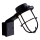 Nordlux - Zidna lampa za kupatilo MARINA 1xG9/40W/230V IP44 crno