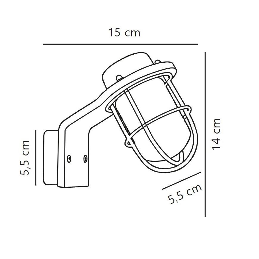 Nordlux - Zidna lampa za kupatilo MARINA 1xG9/40W/230V IP44 sjajni krom