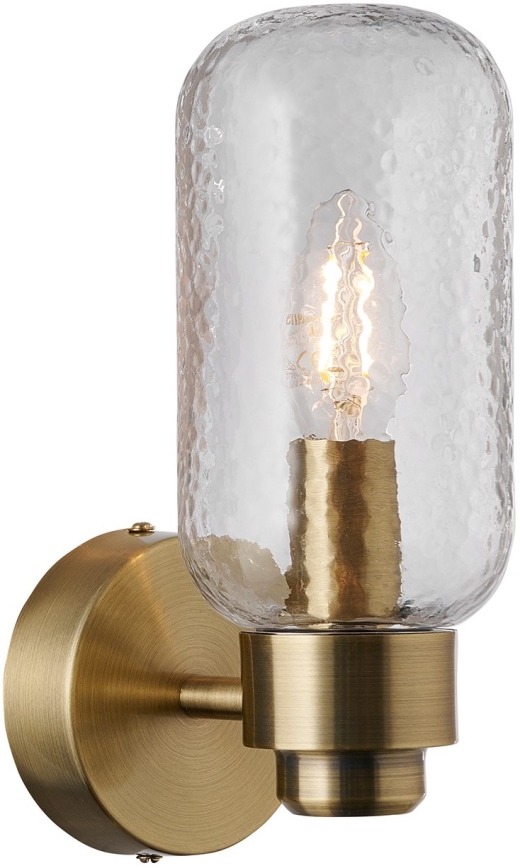 Nordlux - Zidna lampa za kupatilo TUTAN 1xE14/25W/230V IP44 mesing