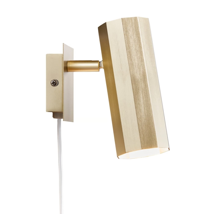 Nordlux - Zidna reflektorska lampa ALANIS 1xGU10/15W/230V zlatna