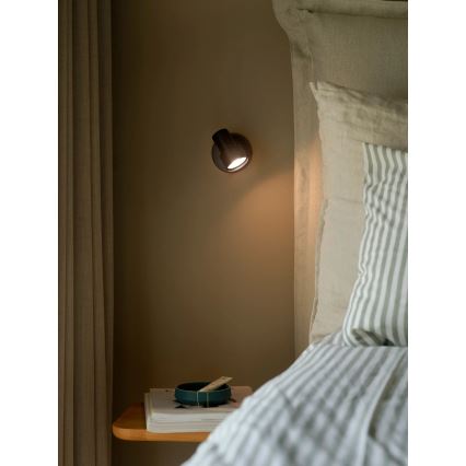 Nordlux - Zidna reflektorska lampa BOSTON 1xGU10/5W/230V crno