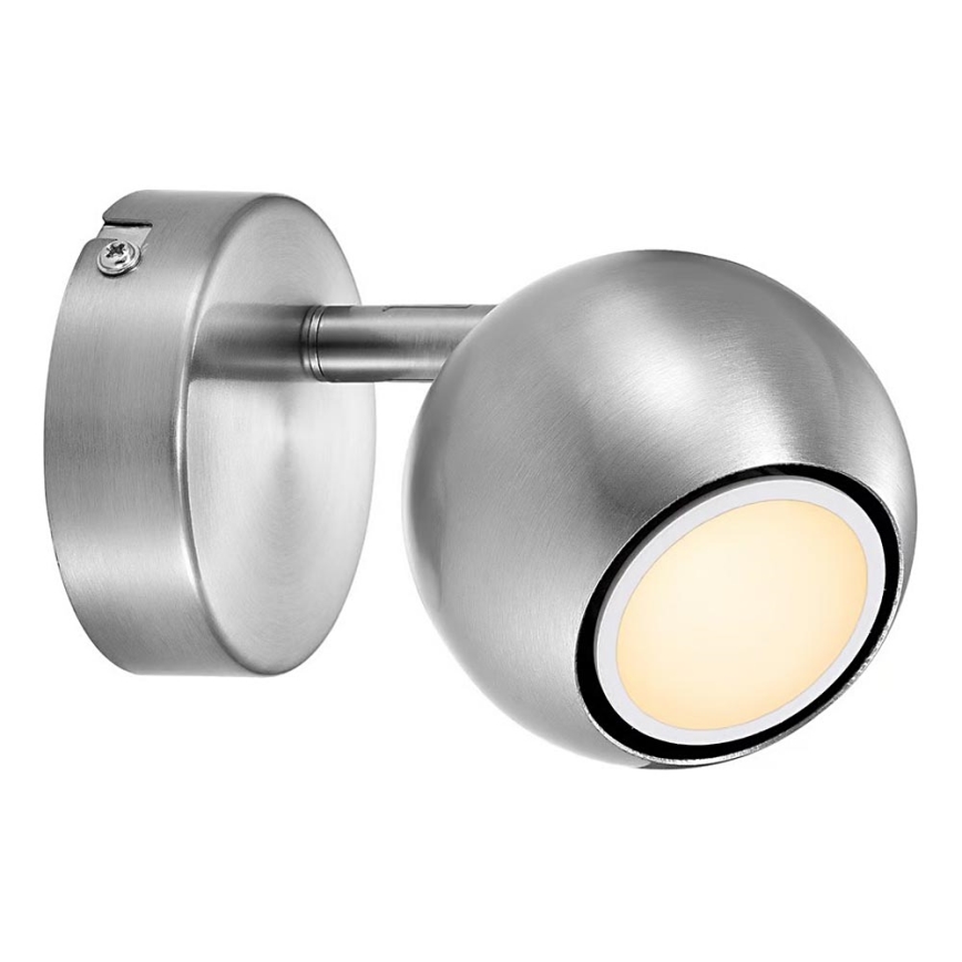 Nordlux - Zidna reflektorska lampa CHICAGO 1xGU10/10W/230V mat krom