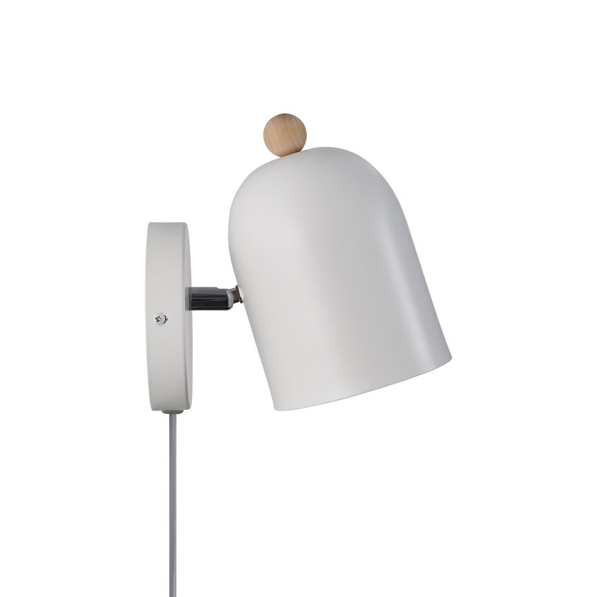 Nordlux - Zidna reflektorska lampa GASTON 1xE27/15W/230V bela