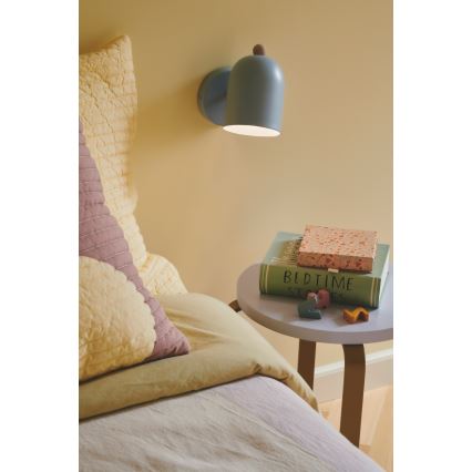 Nordlux - Zidna reflektorska lampa GASTON 1xE27/15W/230V plava
