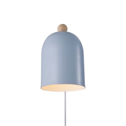 Nordlux - Zidna reflektorska lampa GASTON 1xE27/15W/230V plava