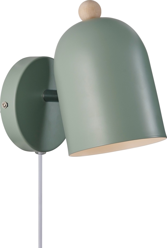 Nordlux - Zidna reflektorska lampa GASTON 1xE27/15W/230V zelena