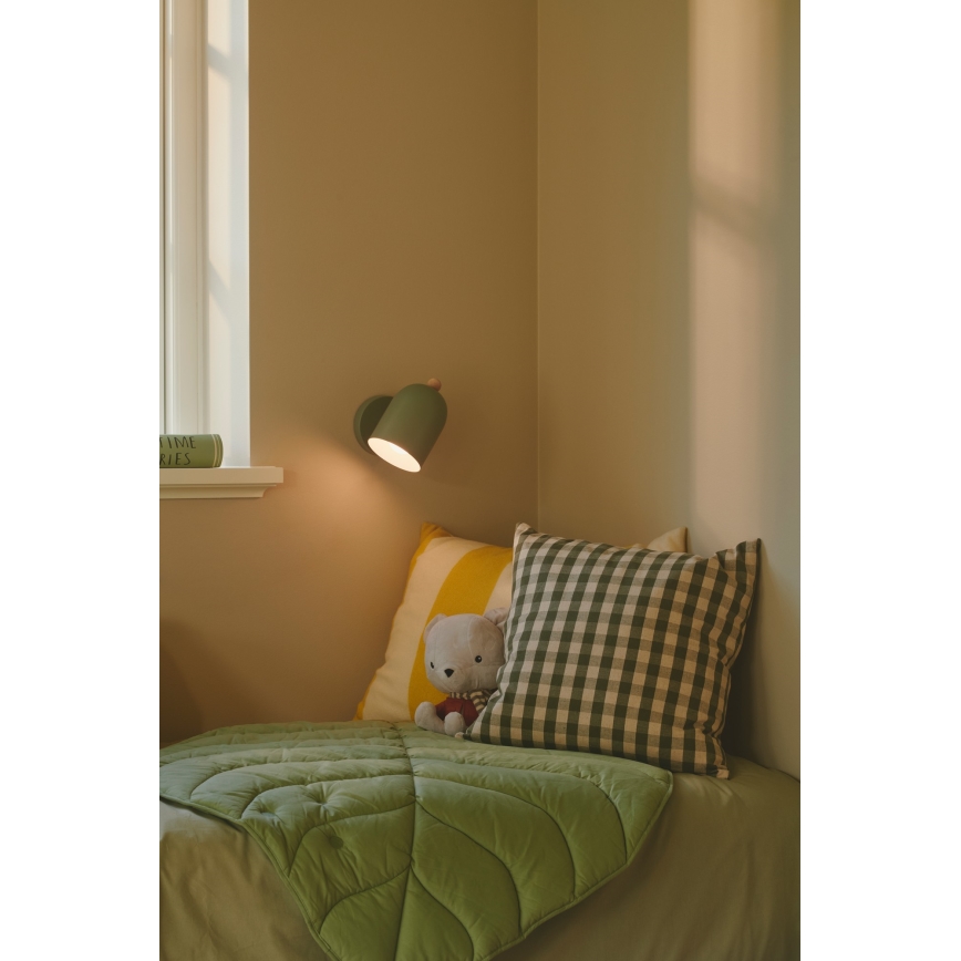 Nordlux - Zidna reflektorska lampa GASTON 1xE27/15W/230V zelena