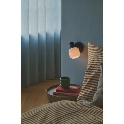 Nordlux - Zidna reflektorska lampa MILFORD 1xE14/10W/230V crno