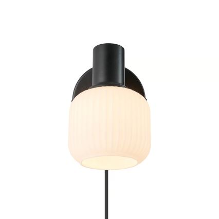 Nordlux - Zidna reflektorska lampa MILFORD 1xE14/10W/230V crno