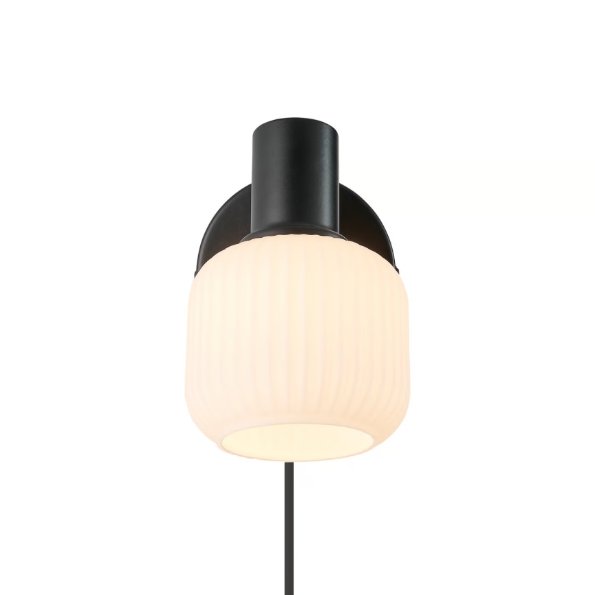 Nordlux - Zidna reflektorska lampa MILFORD 1xE14/10W/230V crno