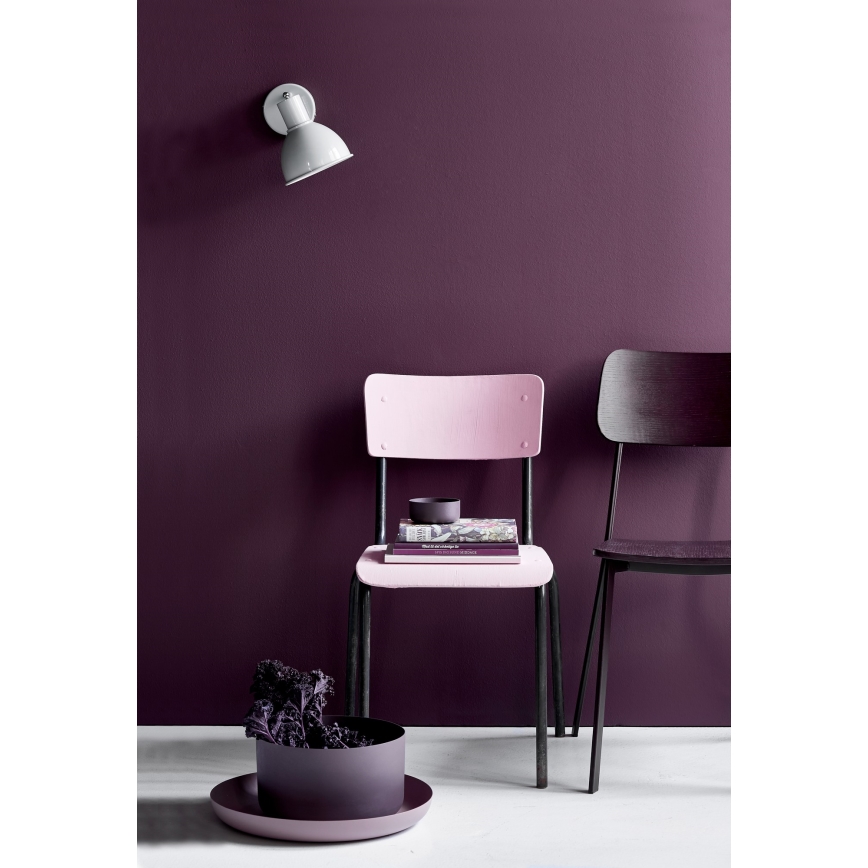 Nordlux - Zidna reflektorska lampa POP 1xE27/18W/230V bela