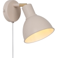 Nordlux - Zidna reflektorska lampa POP 1xE27/18W/230V bež