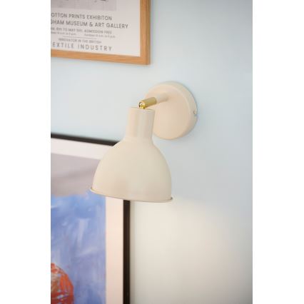 Nordlux - Zidna reflektorska lampa POP 1xE27/18W/230V bež