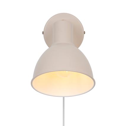 Nordlux - Zidna reflektorska lampa POP 1xE27/18W/230V bež