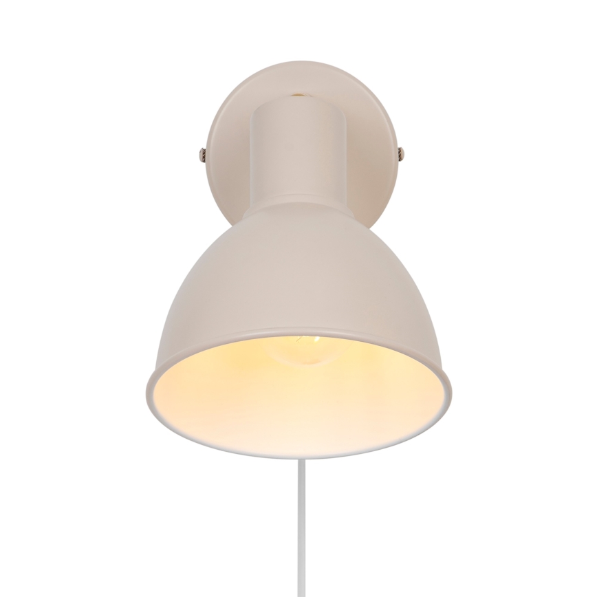 Nordlux - Zidna reflektorska lampa POP 1xE27/18W/230V bež