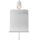 Nordlux - Zidna reflektorska lampa sa policom i USB ROOMI 1xGU10/8W/230V bela