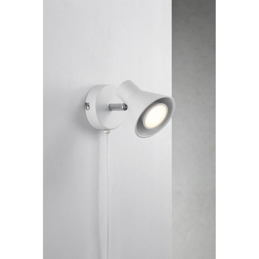 Nordlux - Zidna svetiljka EIK 1xGU10/35W/230V bela