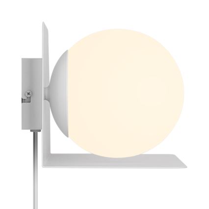Nordlux - Zidna svetiljka sa policom LILIBETH 1xE14/25W/230V bela
