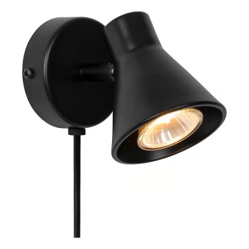 Nordlux - Zidno svetlo EIK 1xGU10/35W/230V crna
