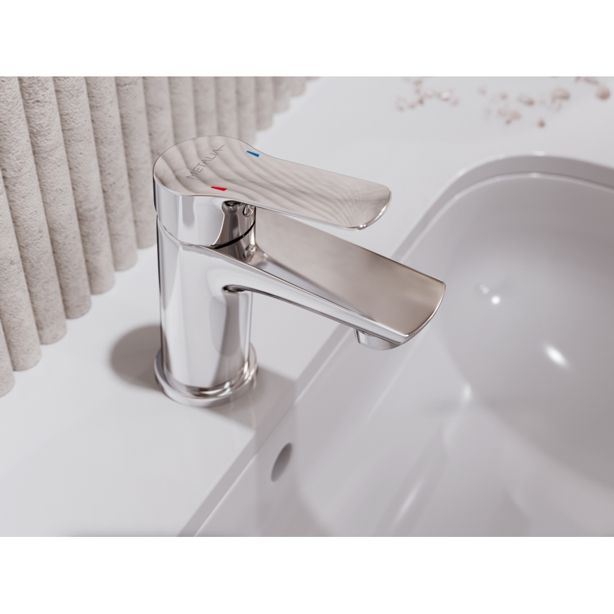 Novaservis - Baterija za umivaonik METALIA 13,2 cm, sjajni hrom