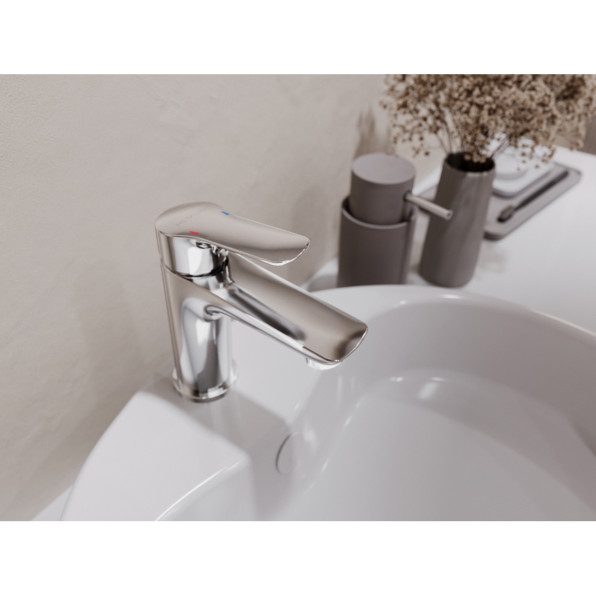 Novaservis - Baterija za umivaonik METALIA 15,5 cm sjajni hrom