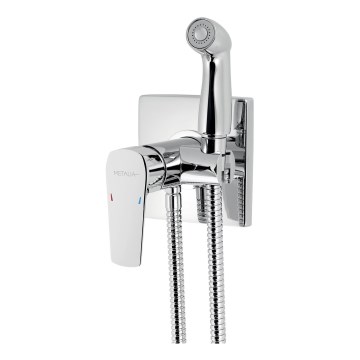 Novaservis - Bide baterija sa tušem za podžbuknu ugradnju METALIA sjajni hrom