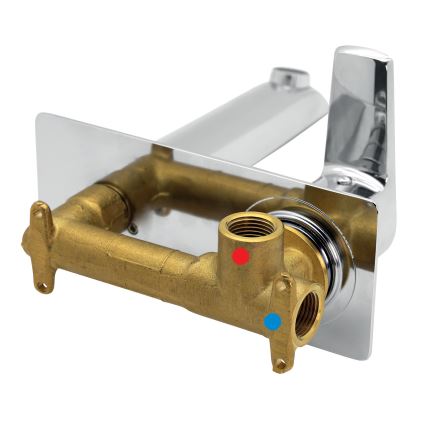 Novaservis - Slavina za lavabo za skrivenu instalaciju METALIA ECO sjajni krom