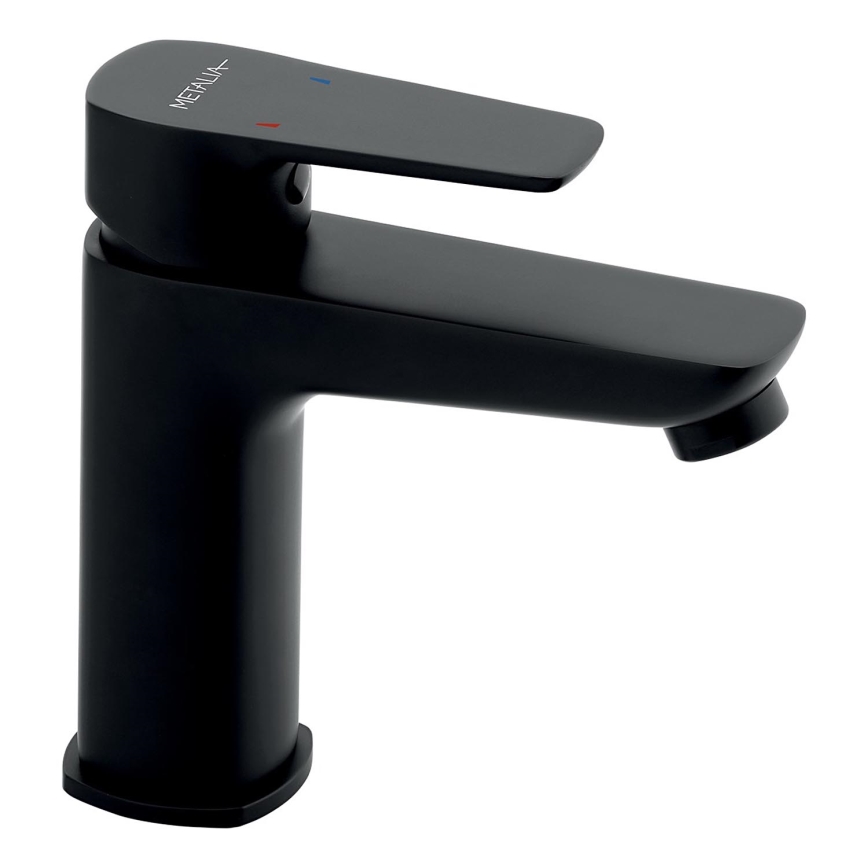 Novaservis - Slavina za lavabo METALIA ECO 15,2 cm matirana crno