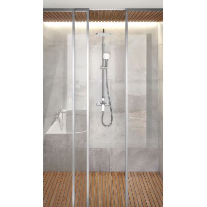 Novaservis - Tuš set sa baterijom METALIA ECO sjajni hrom