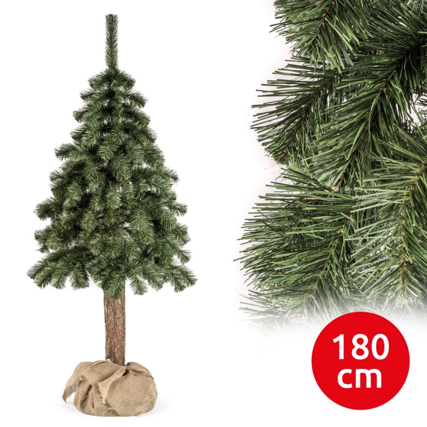 novogodišnja jelka na deblu NATURAL 180 cm jela
