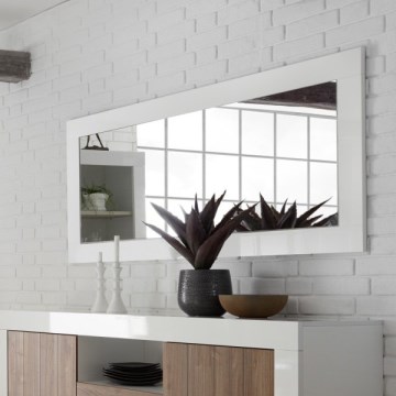 Ogledalo FINERA 75x170 cm belo