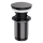 OMNIRES A706AT - Gornji deo sifona za lavabo CLICK-CLACK pr. 6,6 cm brušeno antracit