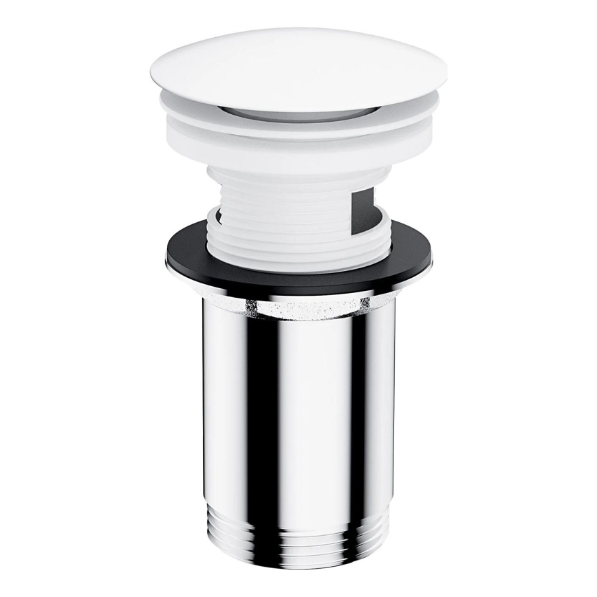 OMNIRES A706BM - Gornji deo sifona za lavabo CLICK-CLACK pr. 6,6 cm mat bela