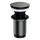 OMNIRES A706GR - Gornji deo sifona za lavabo CLICK-CLACK pr. 6,6 cm brušeno grafitno