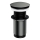 OMNIRES A716GR - Gornji deo sifona za lavabo CLICK-CLACK pr. 6,6 cm brušeno grafitno