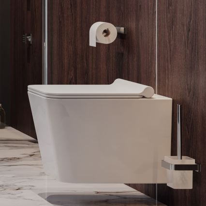 OMNIRES BOSTONDEBP - WC daska SoftClose BOSTON duroplast/sjajna bela