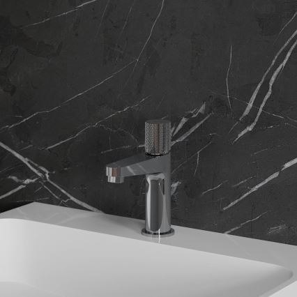 OMNIRES CT8010CR - Slavina za lavabo CONTOUR 16,6 cm sjajni krom