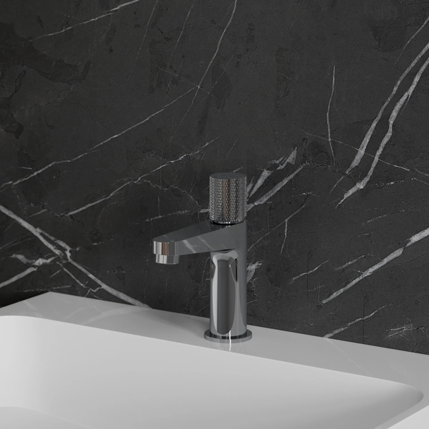 OMNIRES CT8010CR - Slavina za lavabo CONTOUR 16,6 cm sjajni krom