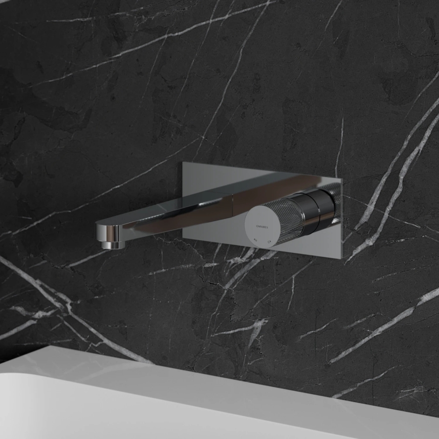OMNIRES CT8015CR - Slavina za lavabo za skrivenu instalaciju CONTOUR sjajni krom