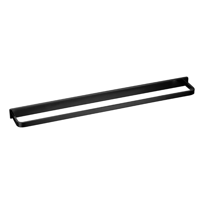 OMNIRES DA70216BL- Zidni držač za peškire DARLING 61 cm polu-matirana crno
