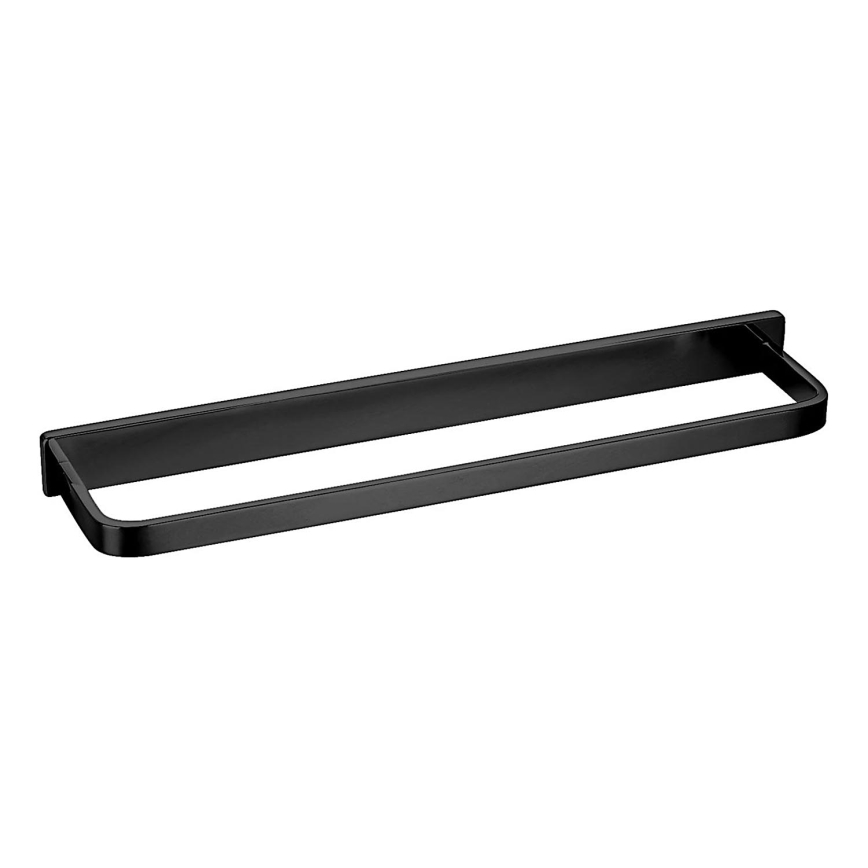 OMNIRES DA70230BL - Zidni držač za peškire DARLING 37 cm polu-matirana crno